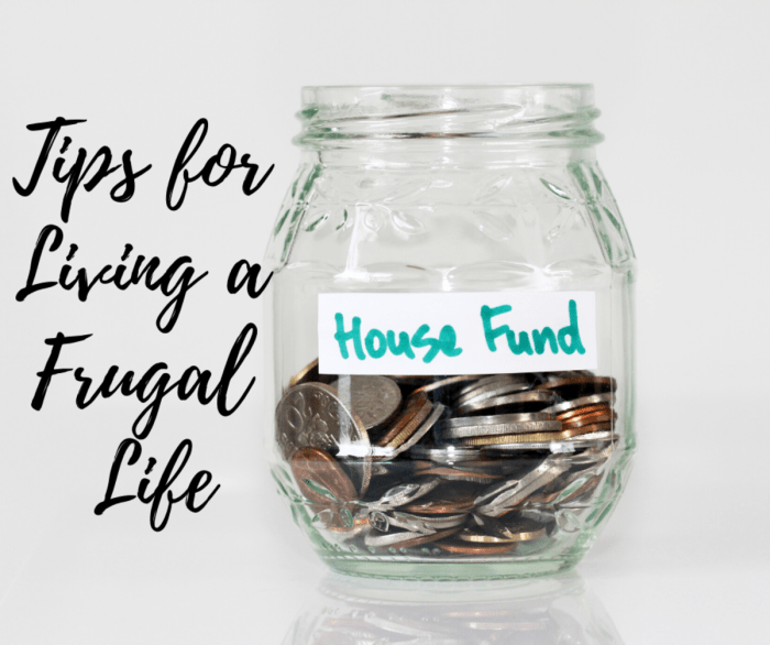 How to live frugally and happy